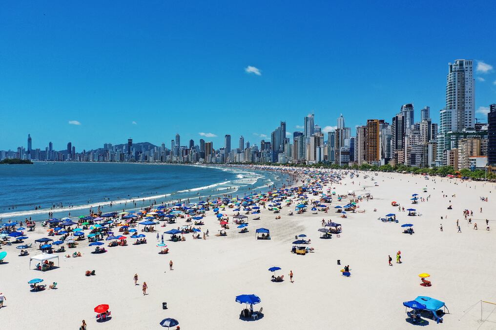 Se mantienen en el top destinos como el Sur de Brasil, el Nordeste, y Río de Janeiro. Foto: Archivo