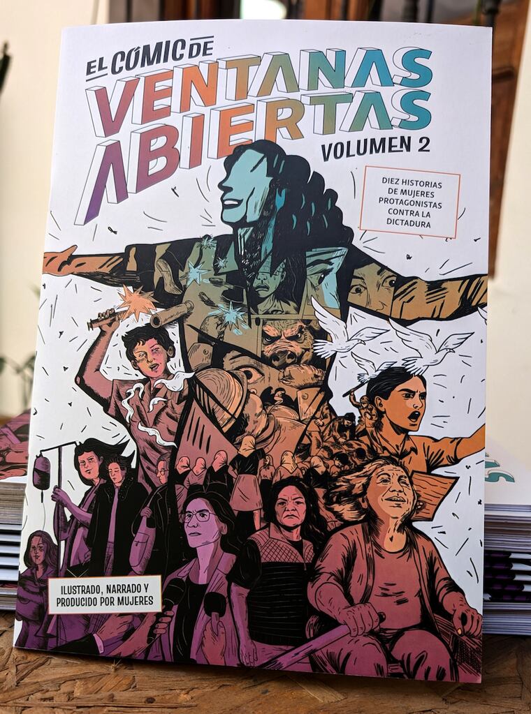 Portada del volumen 2 de “Ventanas Abiertas”. Foto: Gentileza - Fábrica Memética