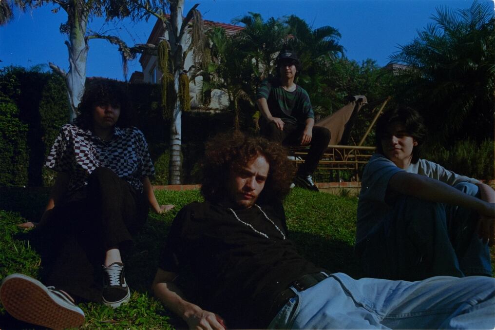 El cuarteto asunceno estrenó sus primeras cinco canciones en plataformas digitales, además con un videoclip. Foto: Gentileza