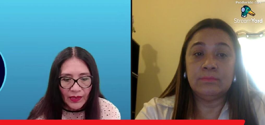 La periodista de Nación Media, Rossana Escobar, fue entrevistada por un medio peruano. Foto: Captura de pantalla