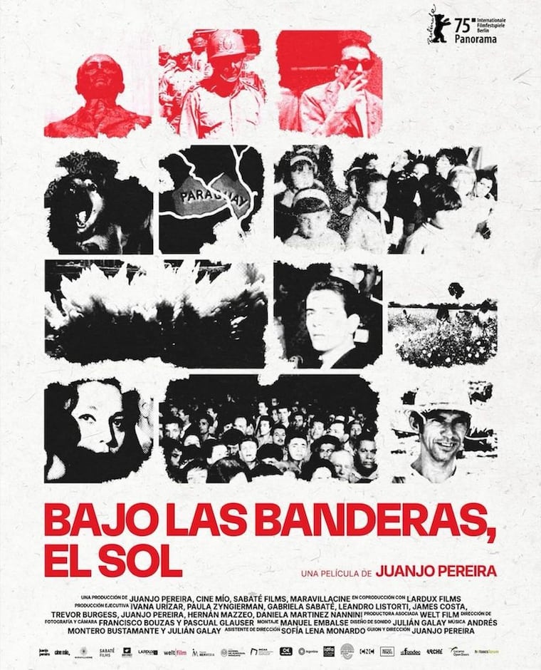 Portada oficial de “Bajo las banderas, el sol”.
