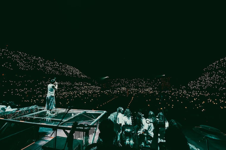 Milo J se convirtió en el artista más joven en conquistar el Velez Sarsfield. Foto: Gentileza