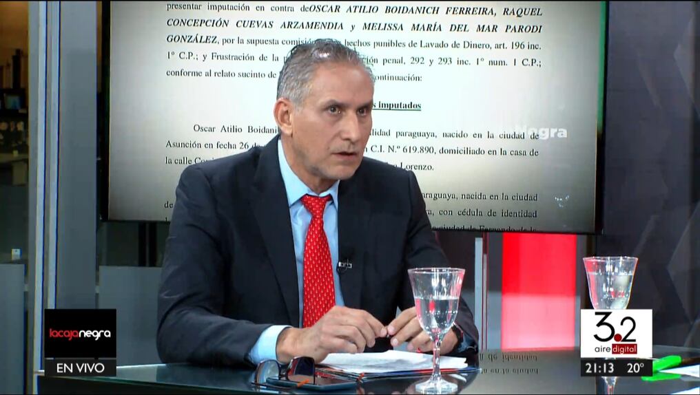 El extitular de Seprelad y su representante legal, Claudio Lovera argumentaron las deficiencias de la carpeta fiscal ligada al caso de Darío Messer. Foto: LCN/Captura de pantalla
