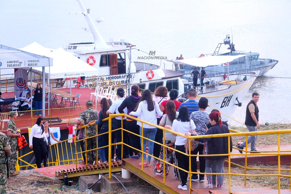 El mismo comentó que la puesta a punto de la nave llevó aproximadamente seis meses. Foto: Matías Amarilla