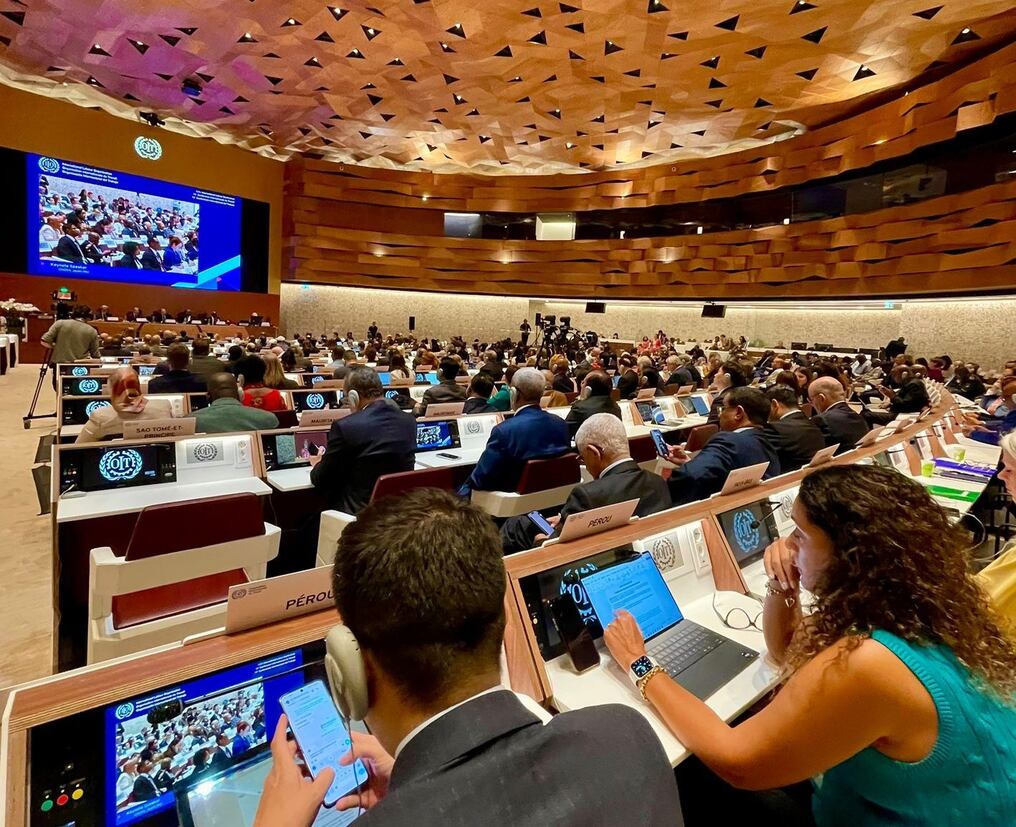Paraguay participa de la 112 conferencia de la OIT en Suiza con la posibilidad de ser parte del Consejo de Administración. Foto: Gentileza