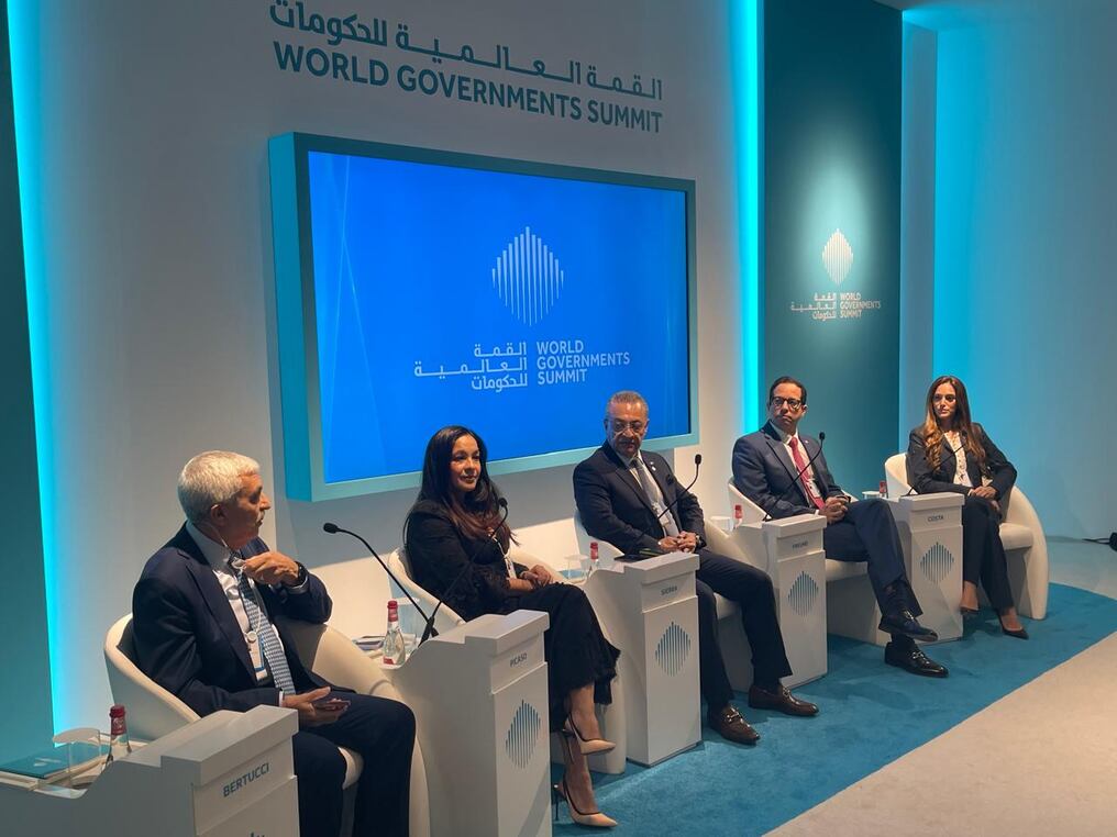 La viceministra Andrea Picaso fue invitada por el gobierno de los Emiratos Árabes Unidos a participar en la cumbre. Foto: Gentileza