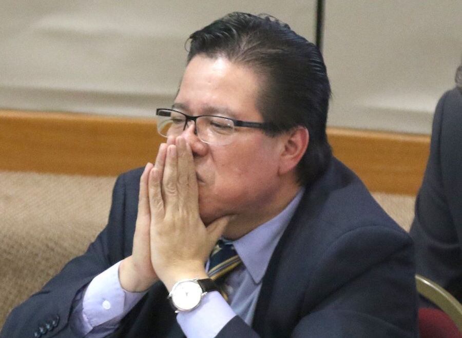 El excontralor y exasesor de la Municipalidad de Asunción, Enrique García, fue sentenciado a dos años de cárcel con suspensión de la ejecución de la pena por el caso Ivesur. Foto: Archivo
