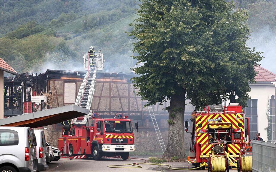 Al menos nueve fallecidos fueron localizados en un centro de vacaciones para personas con discapacidad en Wintzenheim. Foto: AFP