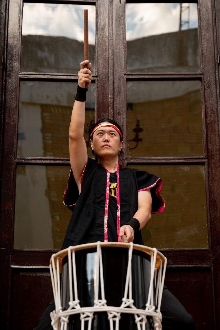 Taiko, en Casa Sigilos. Foto: Gentileza - Sigilos Teatro Experimental