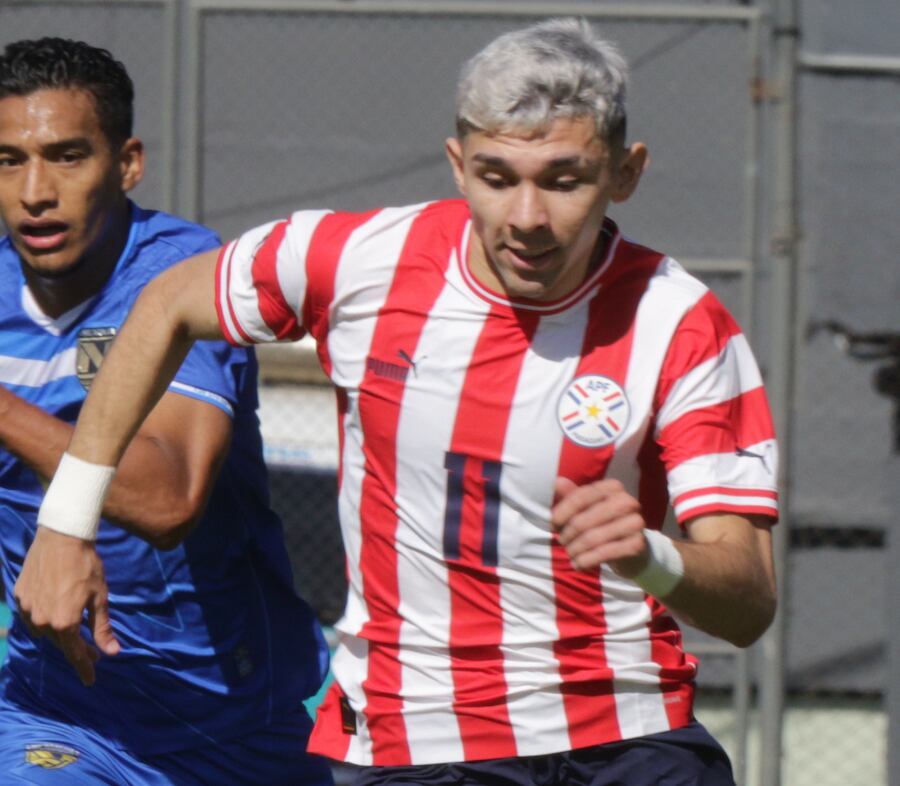 Julio Enciso, jugador albirrojo.