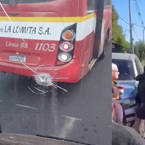 Pedradas, amenazas y disparos: conflicto por itinerario de buses en Ñemby