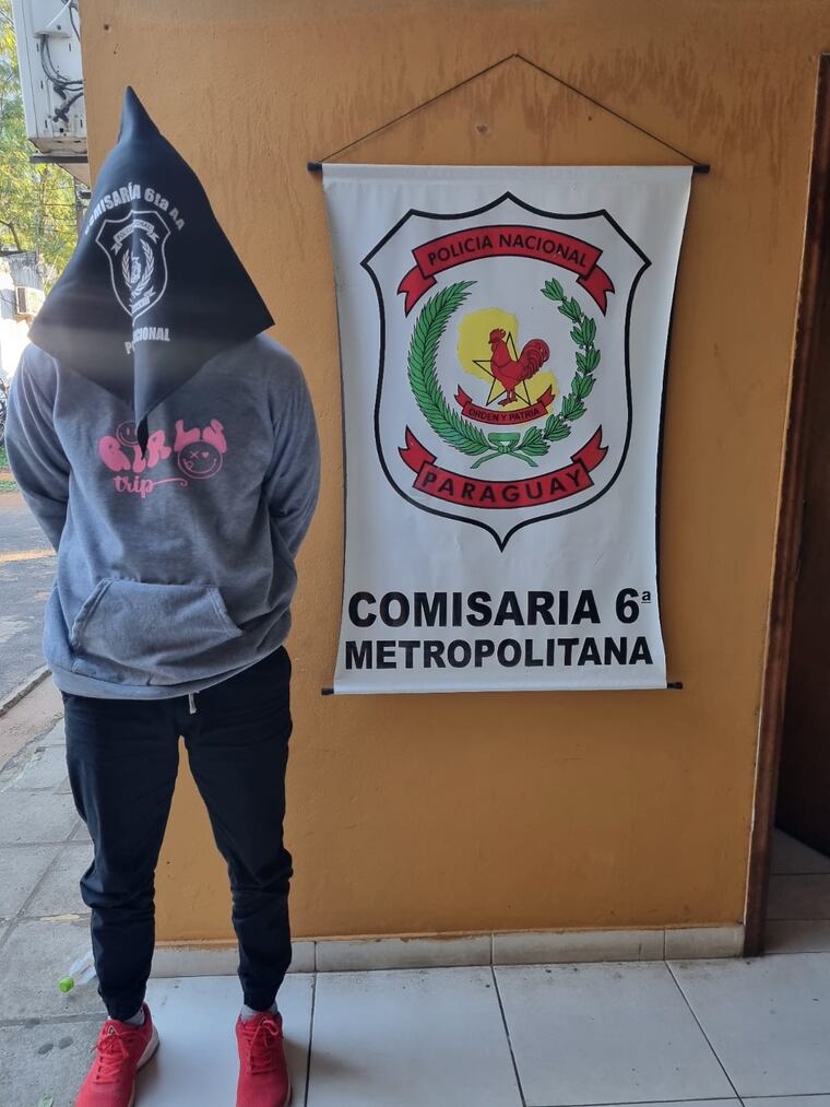 El hombre estaba beneficiado con medidas alternativas, pese al tendal de antecedentes. Foto: PN.