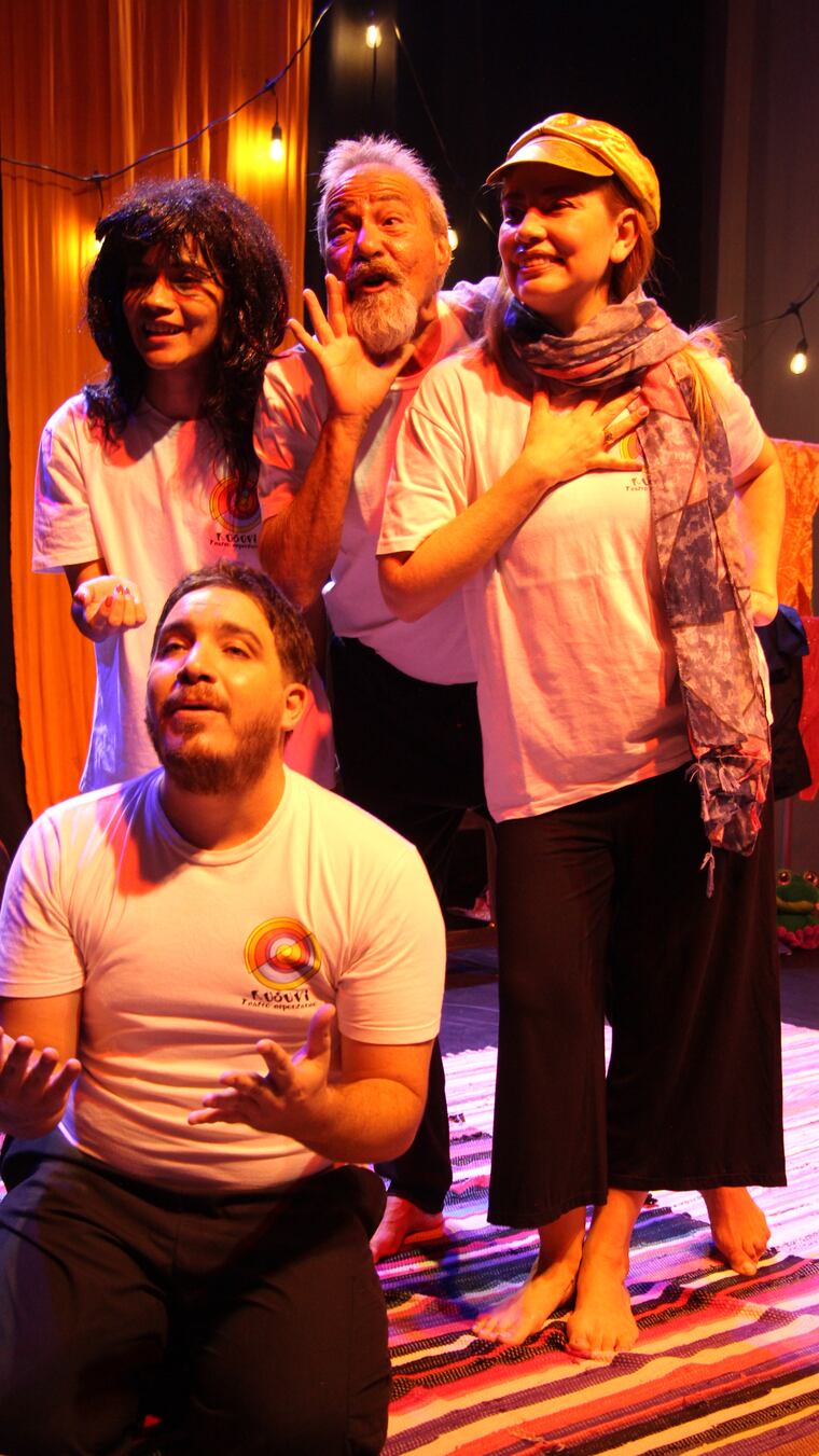 El elenco de “Contame tu historia”. Foto: Gentileza