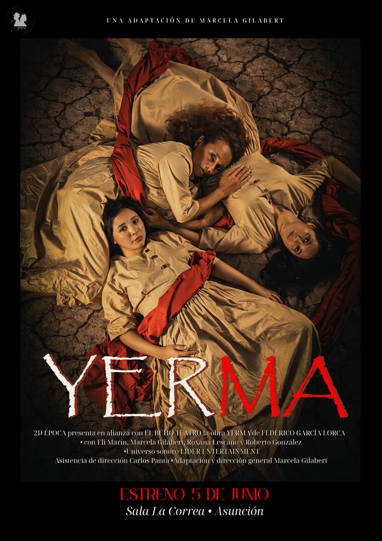 Flyer oficial de “Yerma”.