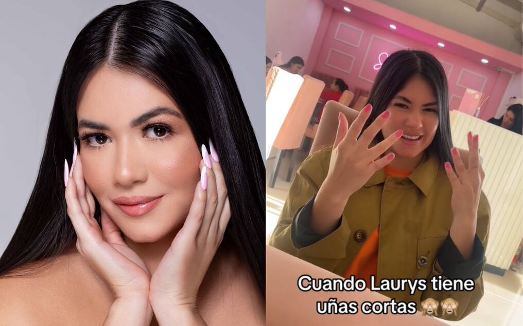 Laurys Dyva se despidió de las uñas largas por el festejo del Día del Niño que está organizando. Foto: Gentileza