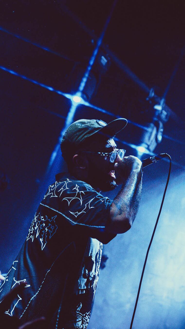 El artista emergente, Oudi. Foto: Gentileza