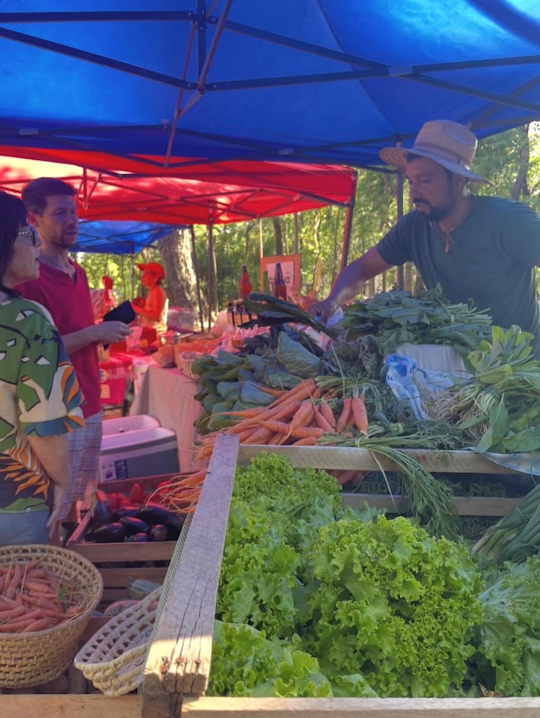 La Feria de la Red Agroecológica ofrece productos artesanales. Foto: Gentileza