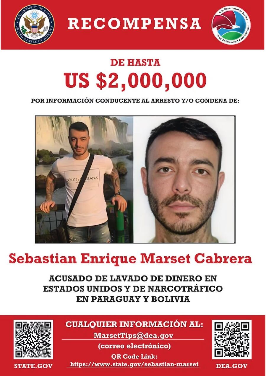 La Nación / Marset: uno de los narcos más buscados, recompensa era de USD  2.000.000