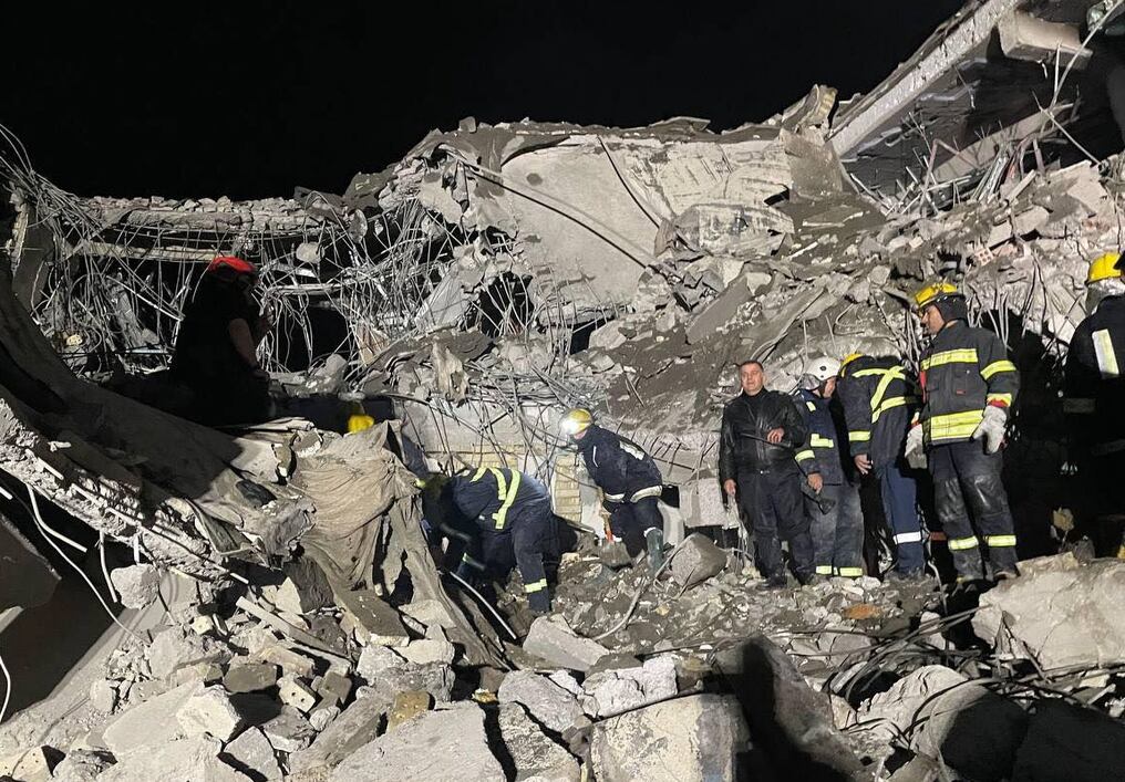 Los misiles iraníes causaron destrozos en edificios de Erbil, la capital de la región del Kurdistán iraquí. Foto: Gentileza