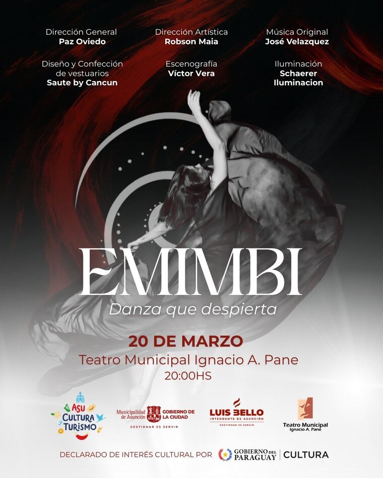 Flyer oficial de “Emimbi”.