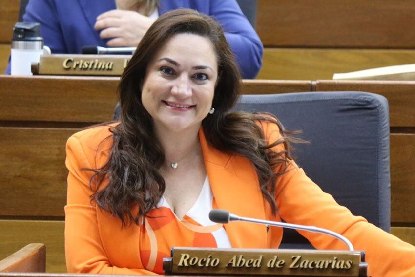 La diputada Rocío Abed calificó el pacto entre Mario Abdo y el exembajador Marc Ostfield como una alianza macabra que solo buscaba la venganza política. Foto: Archivo