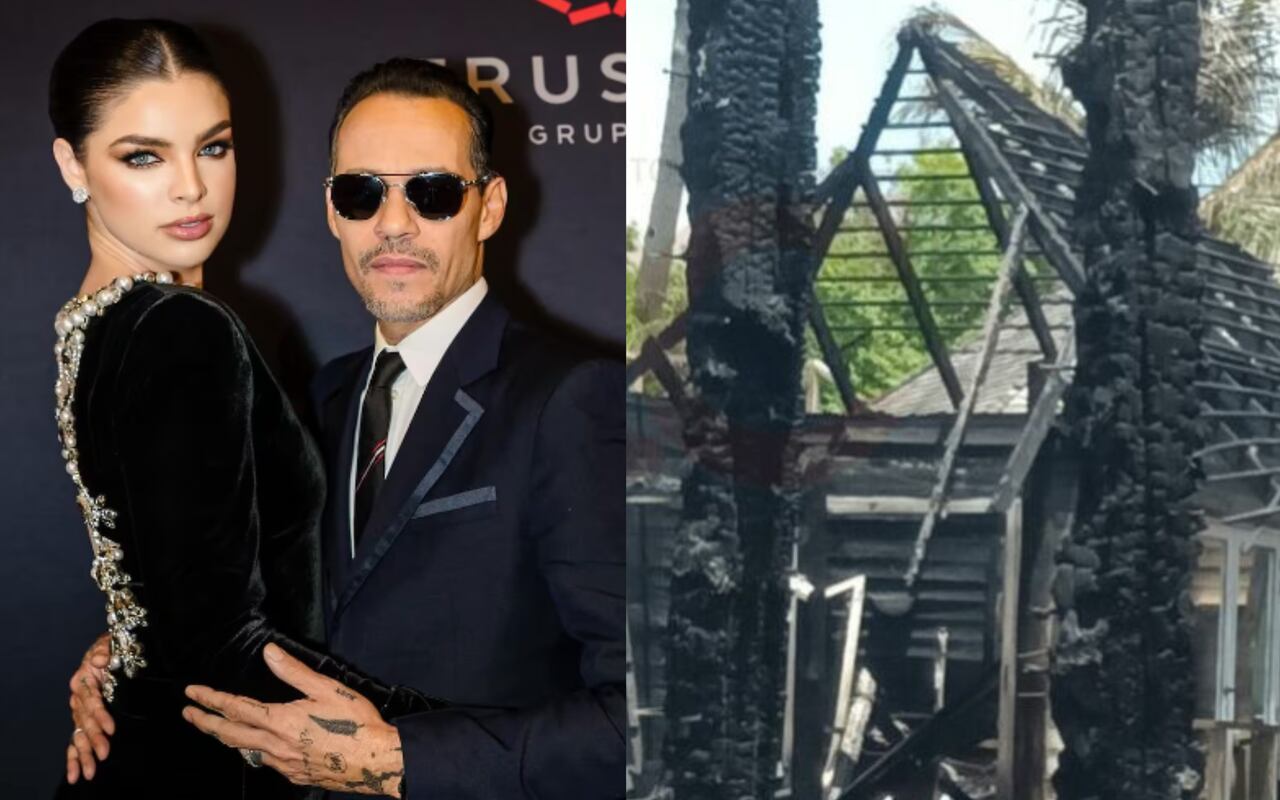 La Nación / ¡Así quedó la mansión de Marc y Nadia tras el incendio!