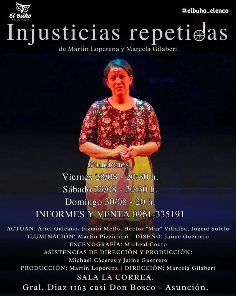 “Injusticias repetidas”.