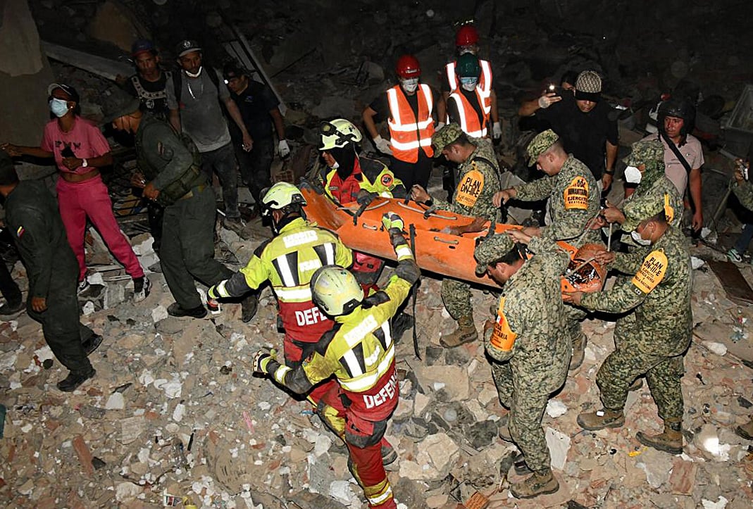 La Nación / Balance de víctimas por terremotos en Venezuela se eleva a 2.645 muertos