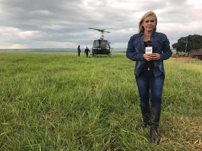 Blanca López marcó un hito para las periodistas femeninas en zona de riesgo.