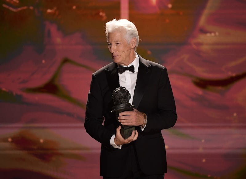 Desde hace años, el actor estadounidense Richard Gere apoya la causa tibetana. Foto: AFP