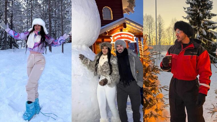 Laurys Dyva y Magno Silva, en vacaciones de ensueño.