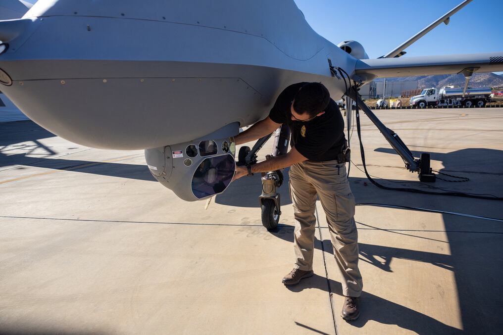 Los drones estadounidenses tienen gran autonomía de vuelo, son silenciosos y operan con precisión quirúrgica. Foto: AFP