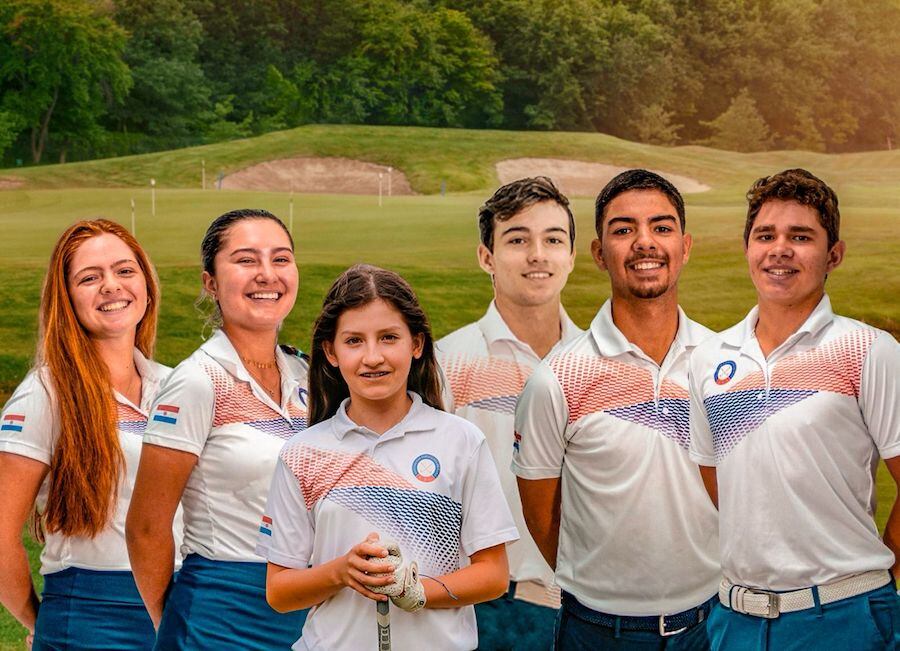 Integrantes del juvenil equipo paraguayo.FOTO: GENTILEZA