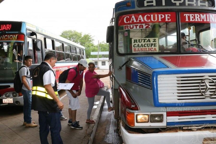 En cuanto al cobro irregular o sobre lo estipulado, aseguró que todos los transportistas están informados sobre el monto de los pasajes y que estos no pueden sufrir modificaciones. Foto: Gentileza