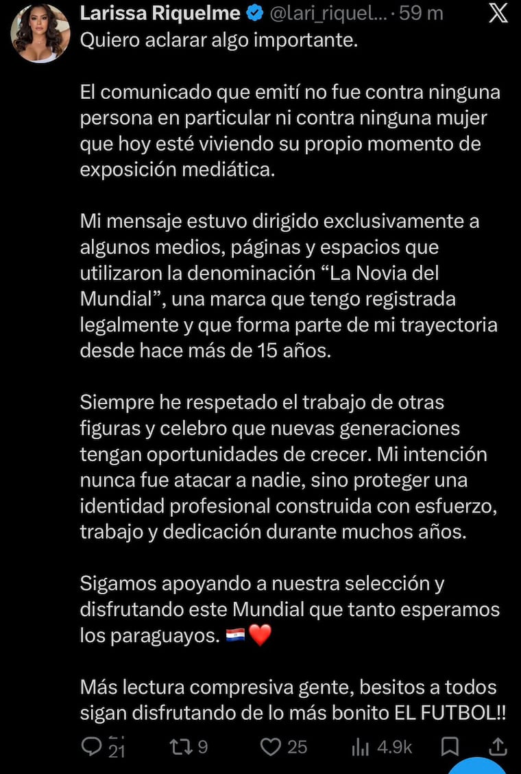 Diario HOY Tras Joven Viral En Cancha Larissa Riquelme Vuelve A diario-hoy-tras-joven-viral-en-cancha-larissa-riquelme-vuelve-a