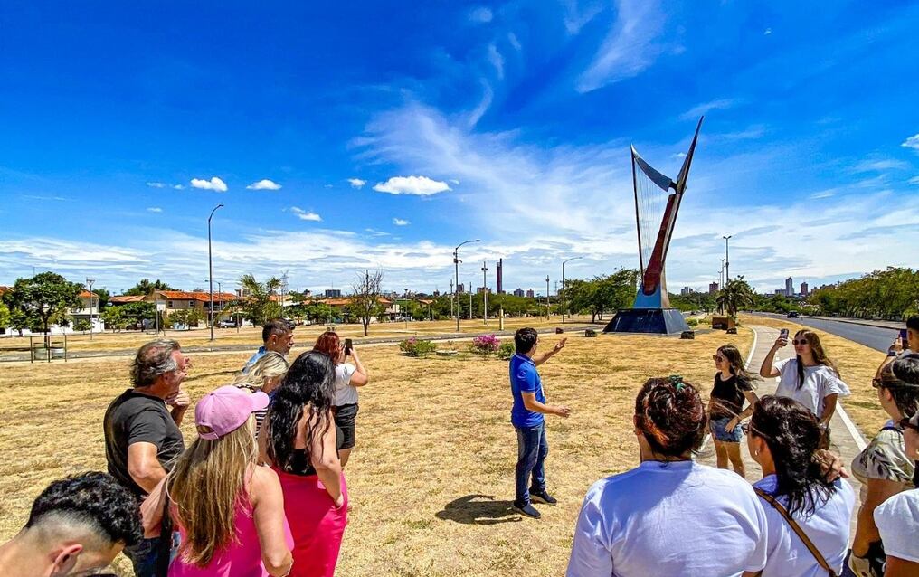 Los representantes de las agencias también disfrutaron de un city tour por la ciudad de Asunción. Foto: Gentileza