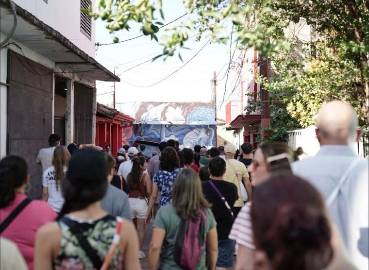 El Chacatours Guarania busca expandir la historia del barrio. Foto: Instagram - @fundacionitaupy