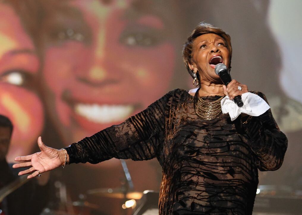 La cantante Cissy Houston en los premios BET 2012 en el Shrine Auditorium de Los Ángeles, en julio de 2012. Foto: AFP