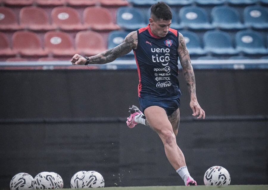 Juan Manuel Iturbe volverá a la titularidad ante Tacuary.FOTO: CLUB CERRO PORTEÑO