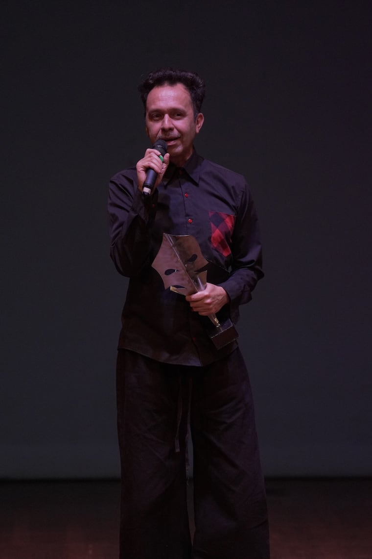 Jorge Báez logró el premio a Mejor Dirección por “Barrunto”. Foto Rodrigo Ocampos