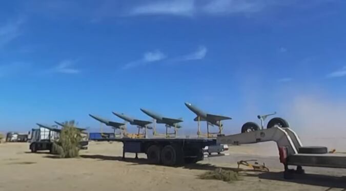 Grupos proiraníes disparan drones desde Irak hacia territorio israelí. Foto: Archivo