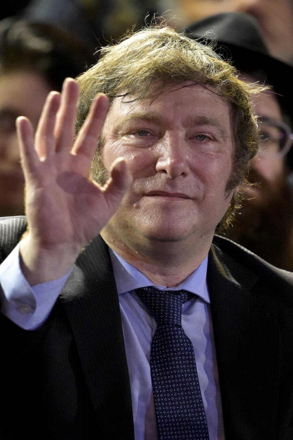 El presidente Javier Milei habló este viernes por primera vez sobre las primeras medidas de un plan de austeridad “súper ortodoxo” que su gobierno presentó esta semana. Foto: AFP