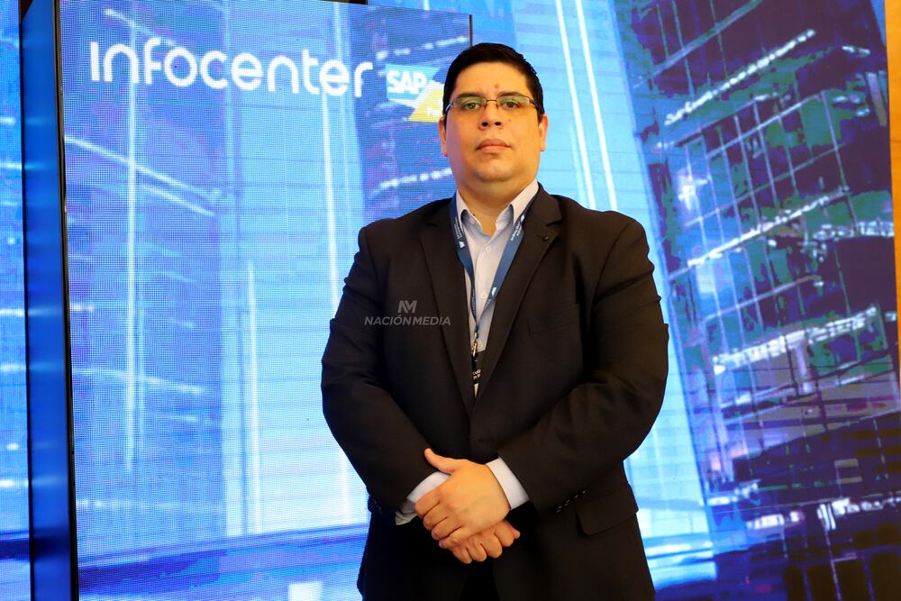 Luis Agüero, director Comercial de Infocenter. Foto: Néstor Soto