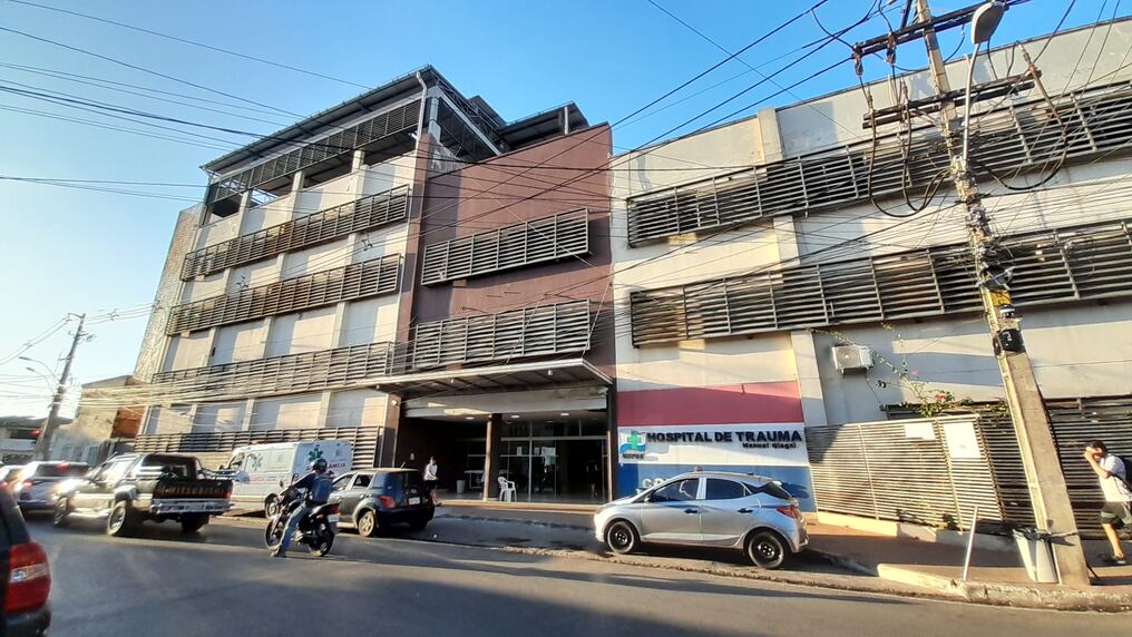 La víctima del disparo fue traslada al Hospital de Trauma en Asunción. Foto: Ilustrativa/CMG/NM