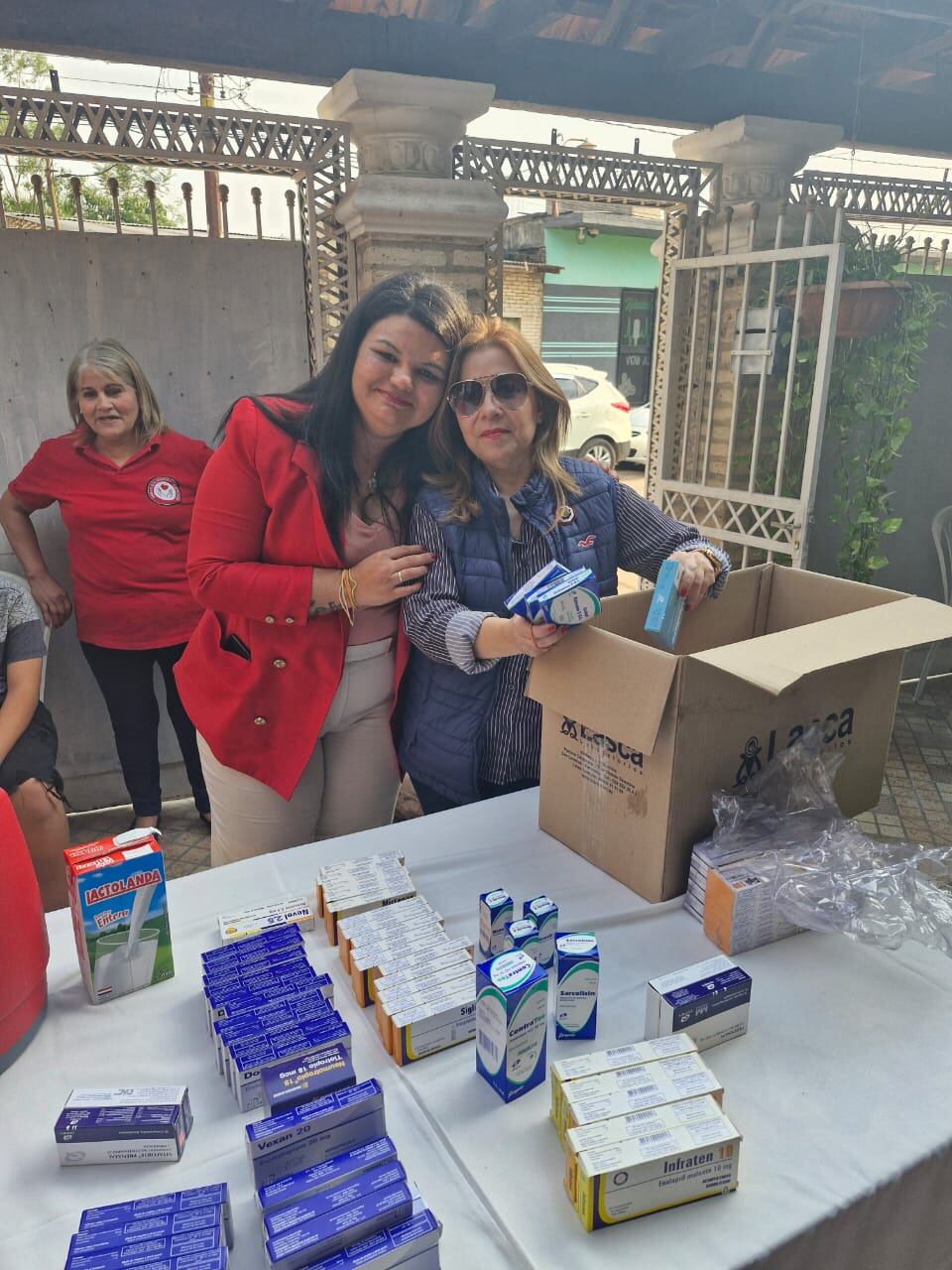 En la jornada se entregaron medicamentos y se atendieron a unas 150 personas. Foto: Gentileza