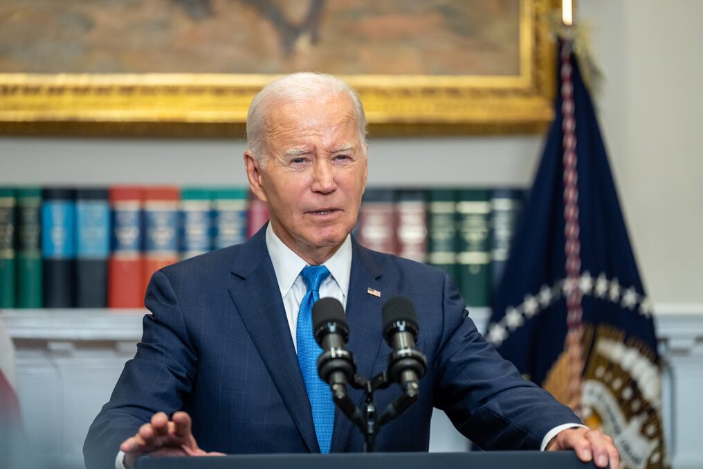 El presidente de Estados Unidos afirmó que entendía las críticas por sus 80 años, luego que el exmandatario dijera que "no es tan viejo". Foto: @POTUS