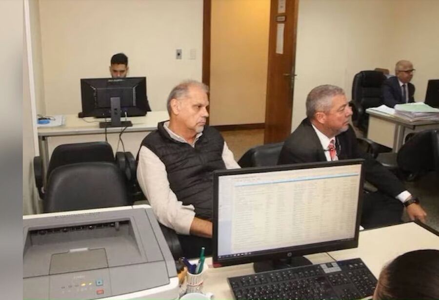 El juez José Delmas rati­ficó la prisión preventiva en la cárcel de Tacumbú de Joaquín Roa. Foto: Gentileza