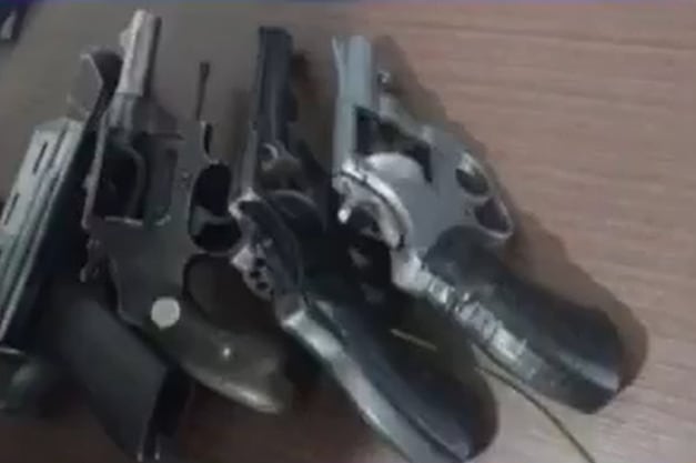 Una de las comisarías que participó de este operativo fue la 5.ª de Asunción, la cual realizó varias incursiones en zonas consideradas más inseguras. Foto: Gentileza 