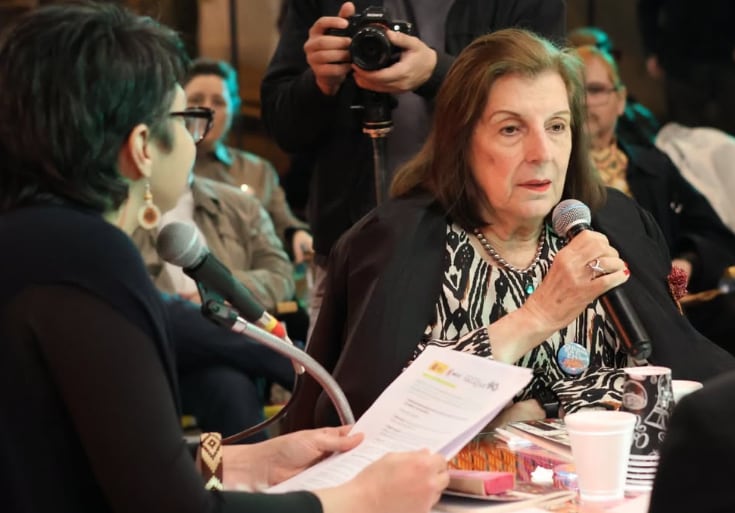 Mabel Causarano, exministra de Cultura. Foto: Gentileza