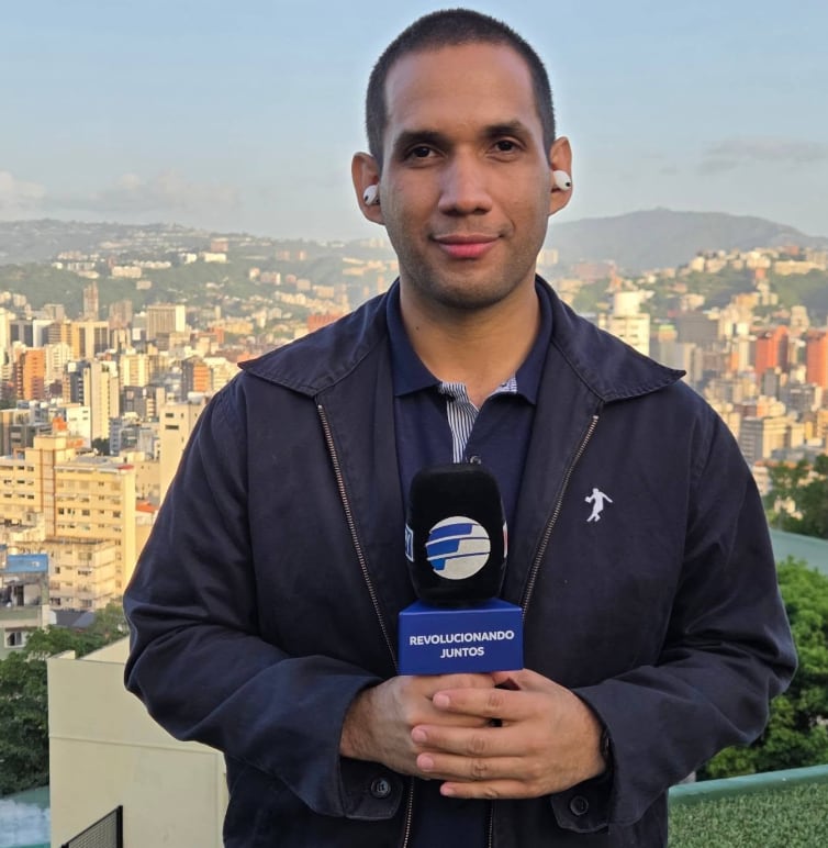 Iván Páez, periodista de Telefuturo.